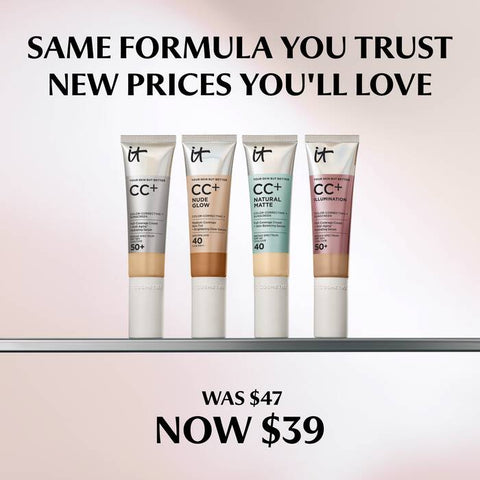 CC+ Nude Glow Lightweight Foundation + Glow Serum with SPF 40