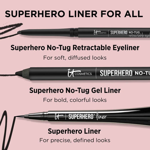 Superhero No-Tug Retractable Eyeliner