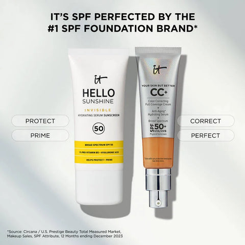 Hello Sunshine Invisible Sunscreen For Face SPF 50